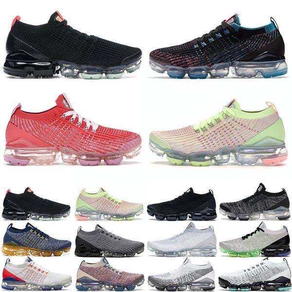 

men women 3.0 running shoes triple black white astronomy blue fury barely volt pink aurora bright electric green mens trainers outdoor breat