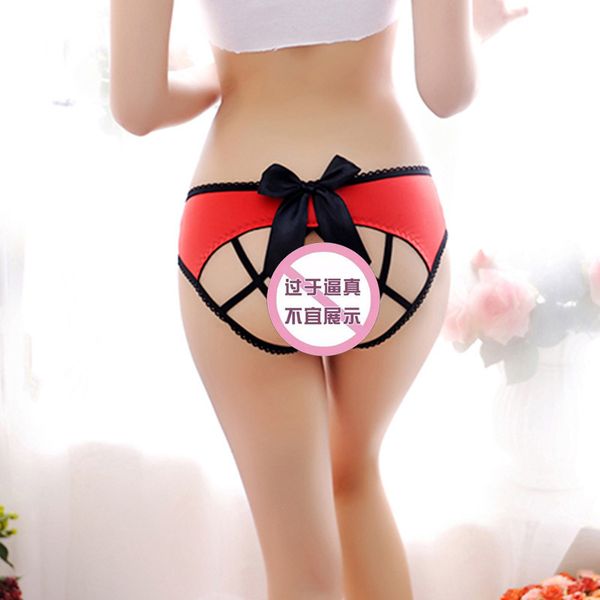 

esibibi women's fun underwear t-pants spider essence thong t179, Black;white
