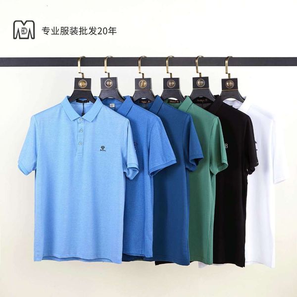 

t-shirt polo shirt store lapel casual wear, White;black