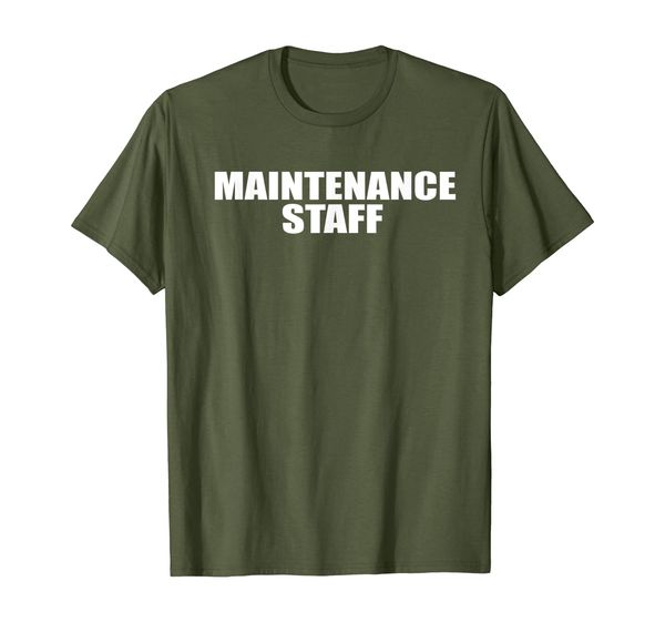 

Maintenance Staff- Handyman Tee-Apartment Maintenance Shirt, Mainly pictures