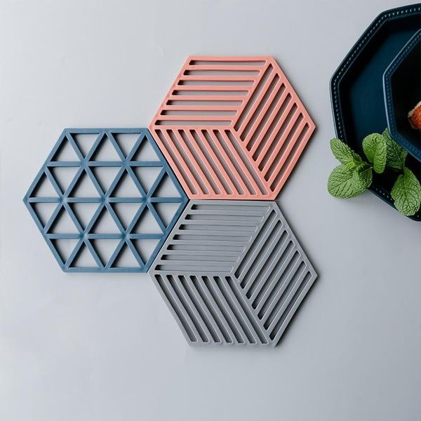

mats & pads non-slip eat mat high temperature resistant heat insulation hollow pot pad bowl plastic dish kitchen table