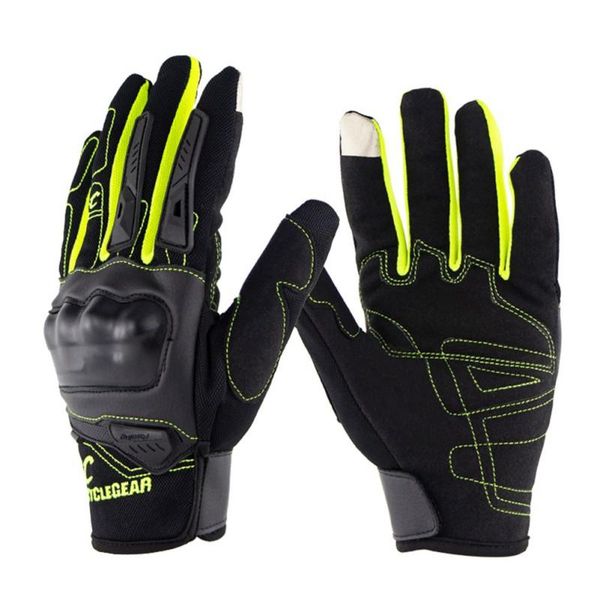 

cycling gloves 1 pair motorcycle electric car for men full finger, Black