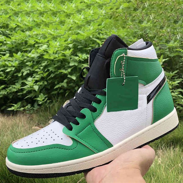 

shoes jumpman 1 1s og lucky green designer sport running