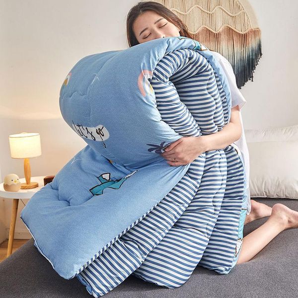 

comforters & sets quilt thicken in winter warm single student dormitory double spring and autumn