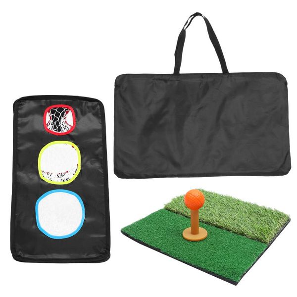 

golf training aids practice net folding target chipping mat (assorted color)