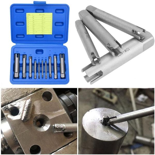 

hand tools 1 set screw extractor steel broken peeled tap remover speedy grab and fixing tool
