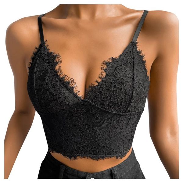 

yoga outfit women sports bra lingerie corset lace floral fitness bralette bralet tank cami crop underwear workout gym wear sujetadores
