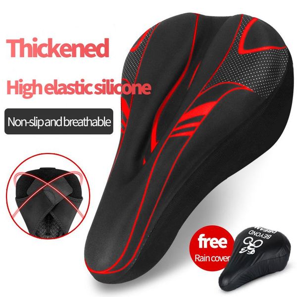 

xunting mtb bike seat cover bicycle saddle breathable cushion mat silica gel cycling accessories part saddles