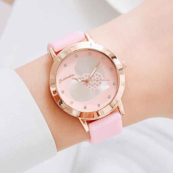 

wristwatches fashion watch women leather unique cat pattern ladies simple quartz bracelet wristwatch black clock relogio feminino, Slivery;brown