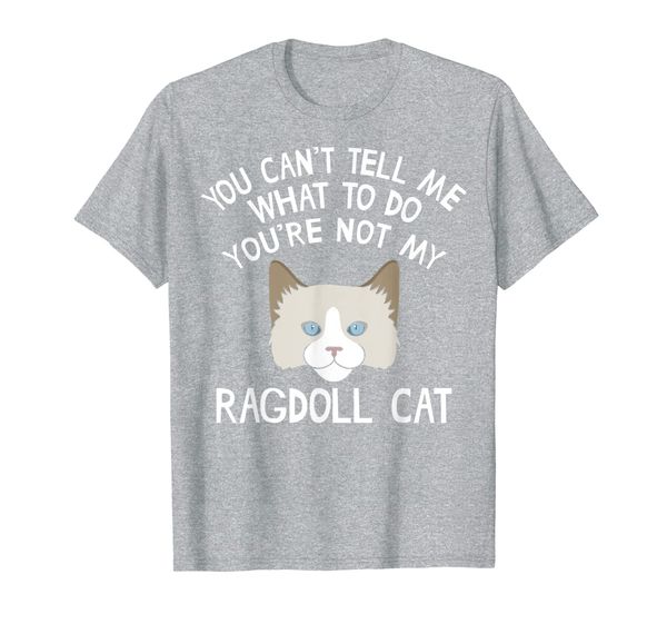 

ragdoll cat tees funny - gifts for ragdoll cat owners t-shirt, White;black