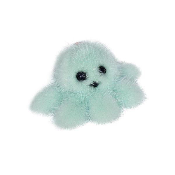 

keychains ocs fluffy keychain animal soft real ocean lift key ring decorative car bag charm, Silver