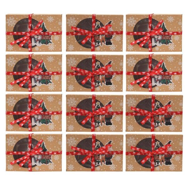 

gift wrap 24 pcs european style wrapping box large bonbon packaging holder