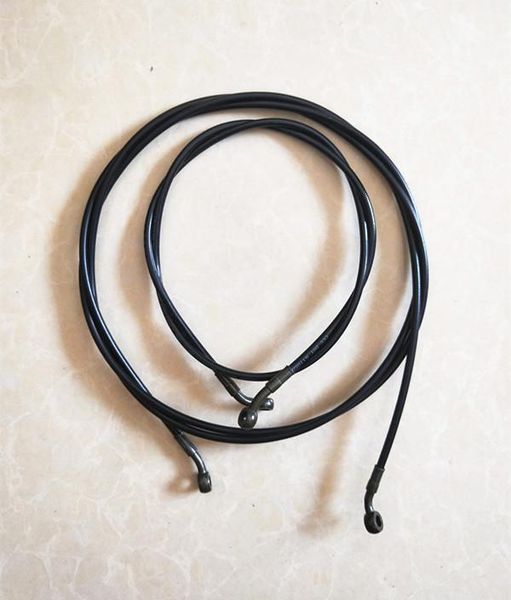 

motorcycle brakes 60cm-230cm brake oil hose line universal motorbike stainless steel braided pipeline