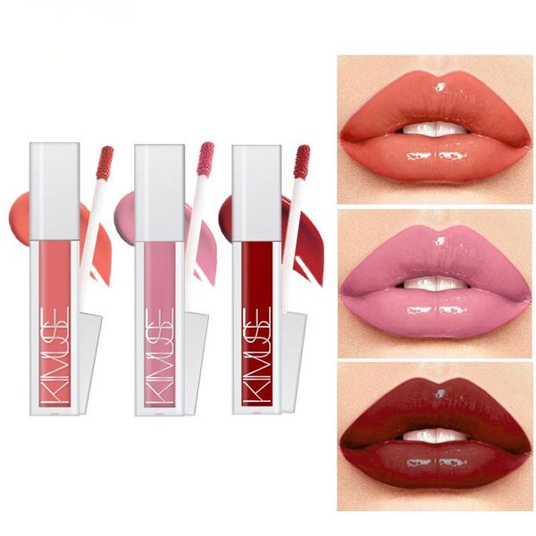 

lip gloss liquid lipstick wet plump crystal jelly shiny clear moisturize oil lipgloss beauty make up