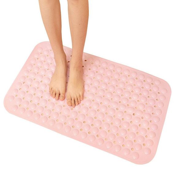 

bath mats bathroom mat carpet non-slip toilet waterproof pad shower kitchen rug suction cup massage pvc home