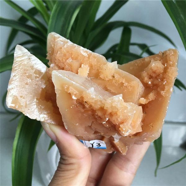 

decorative objects & figurines natural red calcite quartz crystal point healing home decor mineral specimen collection