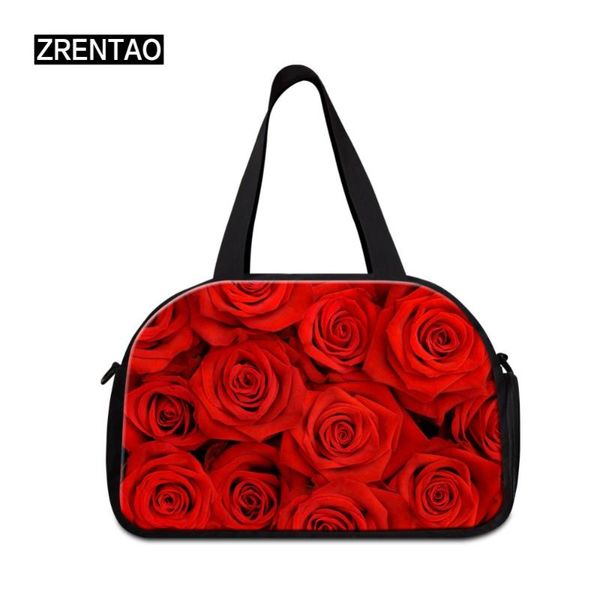 

duffel bags floral canvas women carry on luggage beach girls traveling tote hikings camps weekend overnight duffle bag