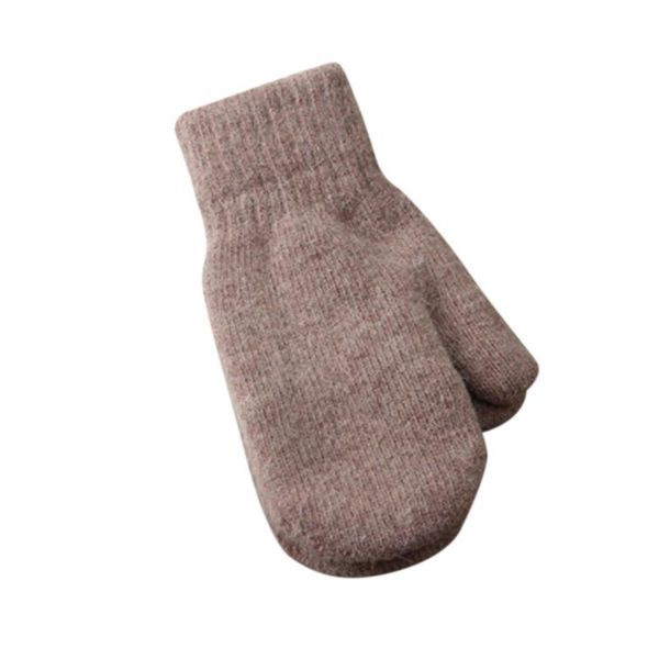 

fingerless gloves mrwonder lovers women men winter warm knitting mittens simple solid color couple, Blue;gray