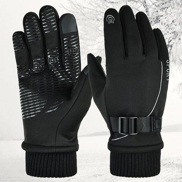 

ski gloves waterproof winter warm non-slip plus velvet snow snowboard motorcycle riding