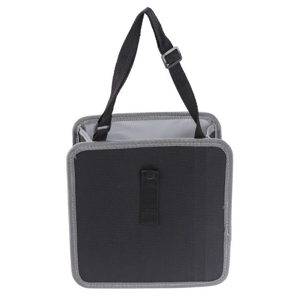 

storage bags car seat organizer bag trash for camping and sporting events (grey)