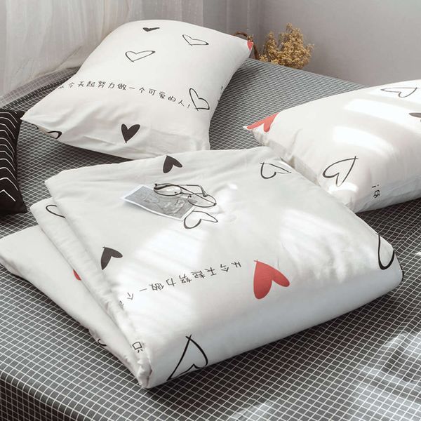 

all cotton summer quilt 4-piece set of pure