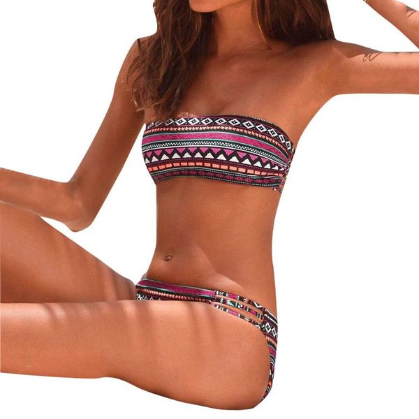 

women floral print bikini set swimming two piece swimsuits swimwear beach suit swim push up female beachwear 2021 women's, White;black