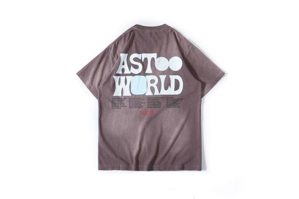 

tee travis scott-shirts dyed tie astronaut concert limited man woman shirt streatwear hip astroworld, White;black