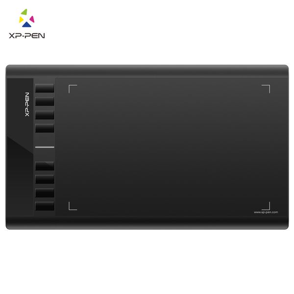 XP-Pen Star03 Графический рисунок планшета 10x6 дюйма начинающих с 8 экспресс-ключами P01 Stylus без батарей и зарядки