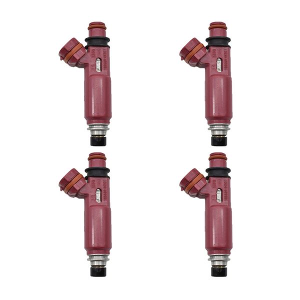 

4pc fuel injector nozzle for mazda rx-8 1.3l r2 04-08 195500-4430 n3h1-13-250a 1955004430 n3h113250a 195500 4430 n3h1 13 250a