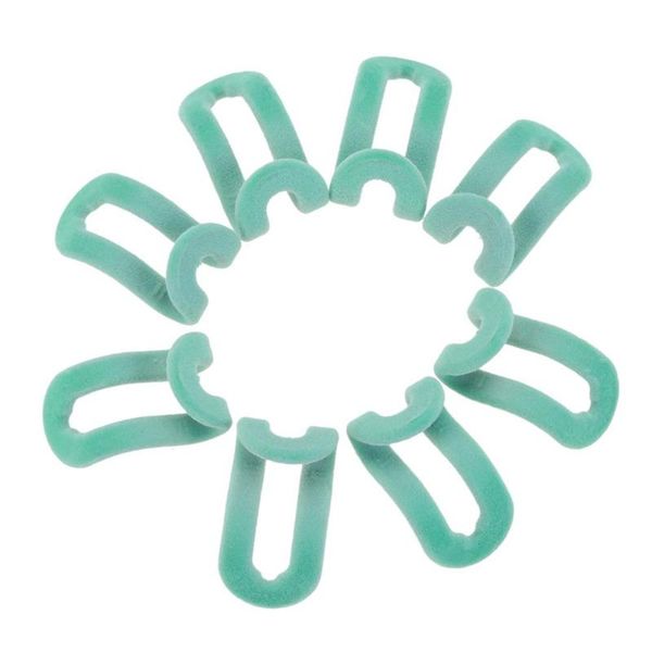 

hooks & rails 10pcs mini flocking hanging hook non slip clothing hanger handbag storage purse rack holder bag