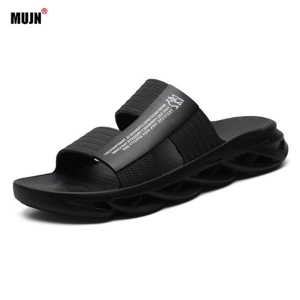 

slippers men fashion summer casual shoes indoor household flip flops pantufas zapatos para hombre large size 39-44, Black
