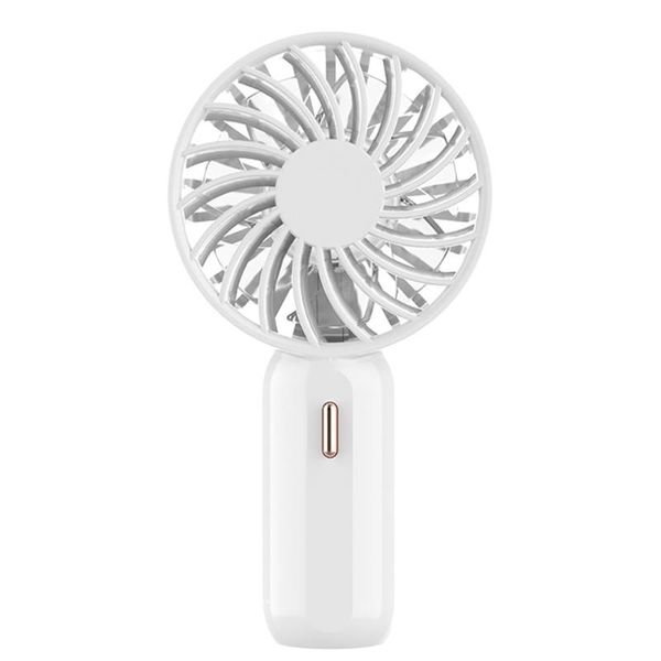 

electric fans portable fan mini handheld with battery usb 3 speed cable powered for travel office room household dropship