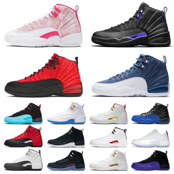 

jumpman 12 12s men women basketball shoes trainers bowl university gold utility twist stone blue low easter ice cream outdoor sports comfort