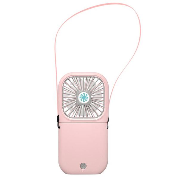 

folding fan hanging neck handheld small pocket student mini electric fans