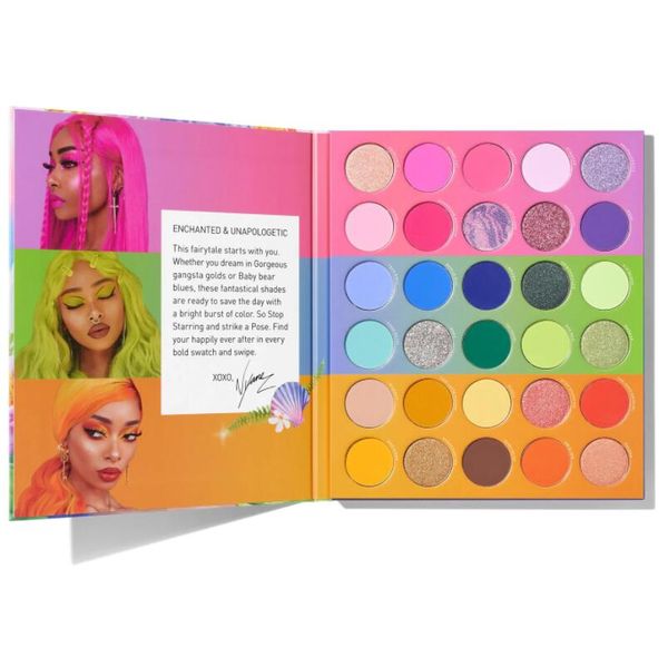 

2022 new brand nyane's fierce fairytale artistry eye shadow palette