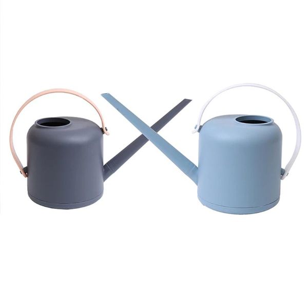 

watering equipments long spout can reusable plastic mini pot kettle for house bonsai plants garden flower 1.7/1.1l dc120