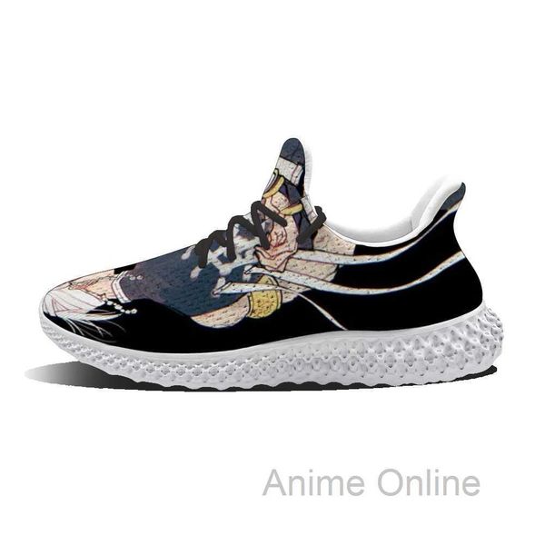 

spring uzui tengen anime pattern flat casual running shoes