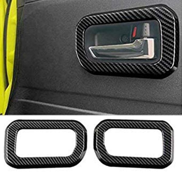 

interior decorations inner door handle cover, car decorative covers for jimny 2021-2021 jb74 jb64