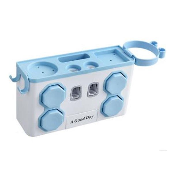 

toothbrush holders suction wall holder cup mouthwash set bathroom storage rack