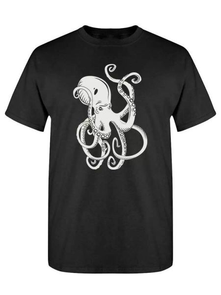 

white ocs tee men's -image by shutterstock, White;black