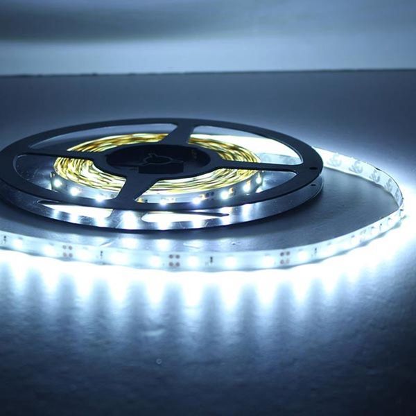 

non-waterproof ip44 5m 3528 led strip light 300 dc12v white tape ribbon for ceiling cabinet christmas decoration strips