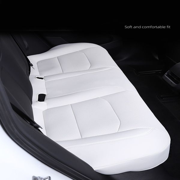 

breathable leather for tesla model 3 y seat cushion