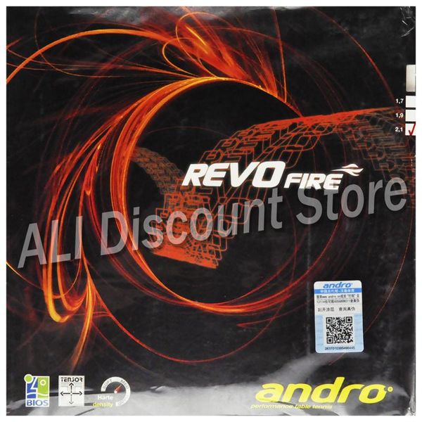 

original andro table tennis rubber revofire pimples in pong with sponge tenis de mesa raquets