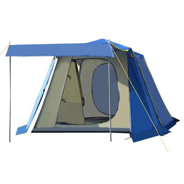 

new upgraded version tents outdoor camping 3-4 camping big tent multi-person automatic tent