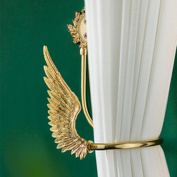 

other home decor vintage brass furniture accessories curtain hook wall decoration swallow wings shape clip creative tieback
