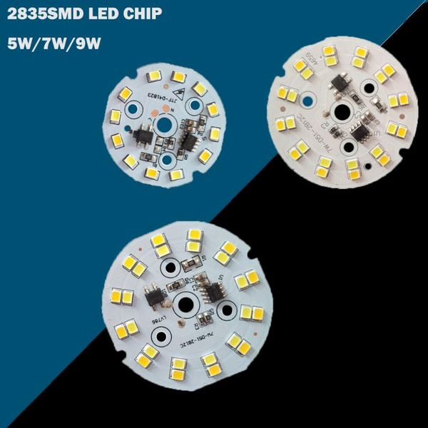 

light beads 220v led cob chip source 5w 7w 9w bulb lamp matrix module ic driver downlight floodlight ceramics cooling
