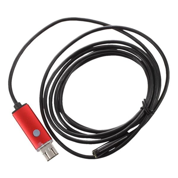 

cameras waterproof 7mm 6led android mobile phones endoscope 5m red