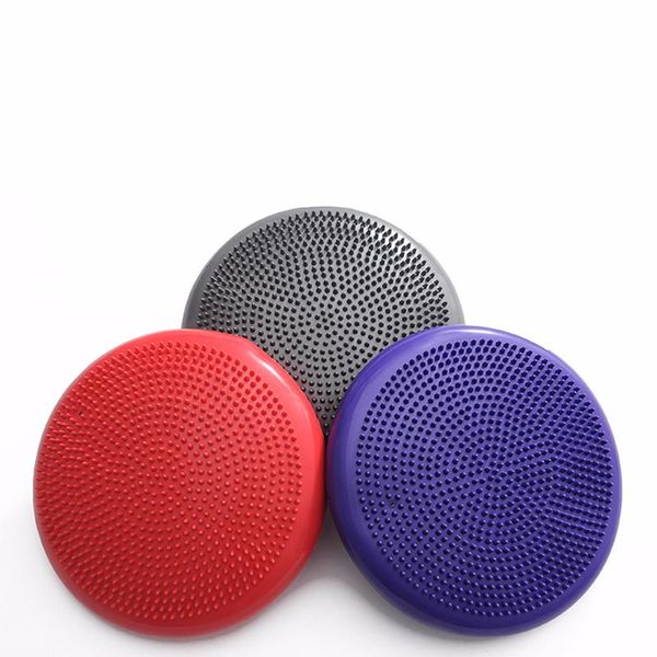 

yoga balls durable inflatable massage ball pad wobble stability universal sports gym fitness disc cushion mat