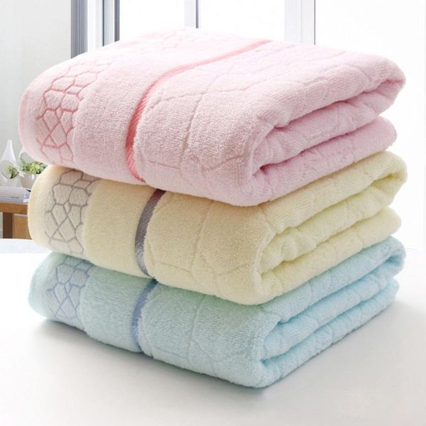 

towel cotton 70*140 water cube household absorbent bath