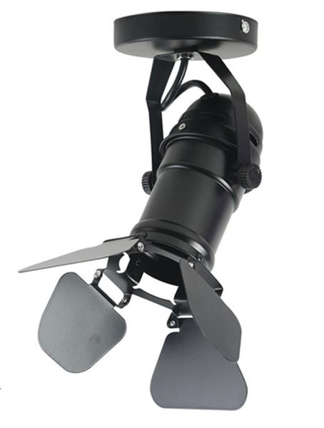 

ceiling lights ouxean stage lamp small retro loft black lighting e27 for el bar living room(no bulb)
